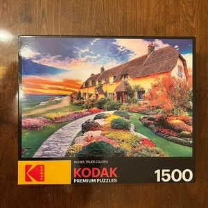 1500 piece puzzle, all pieces included.